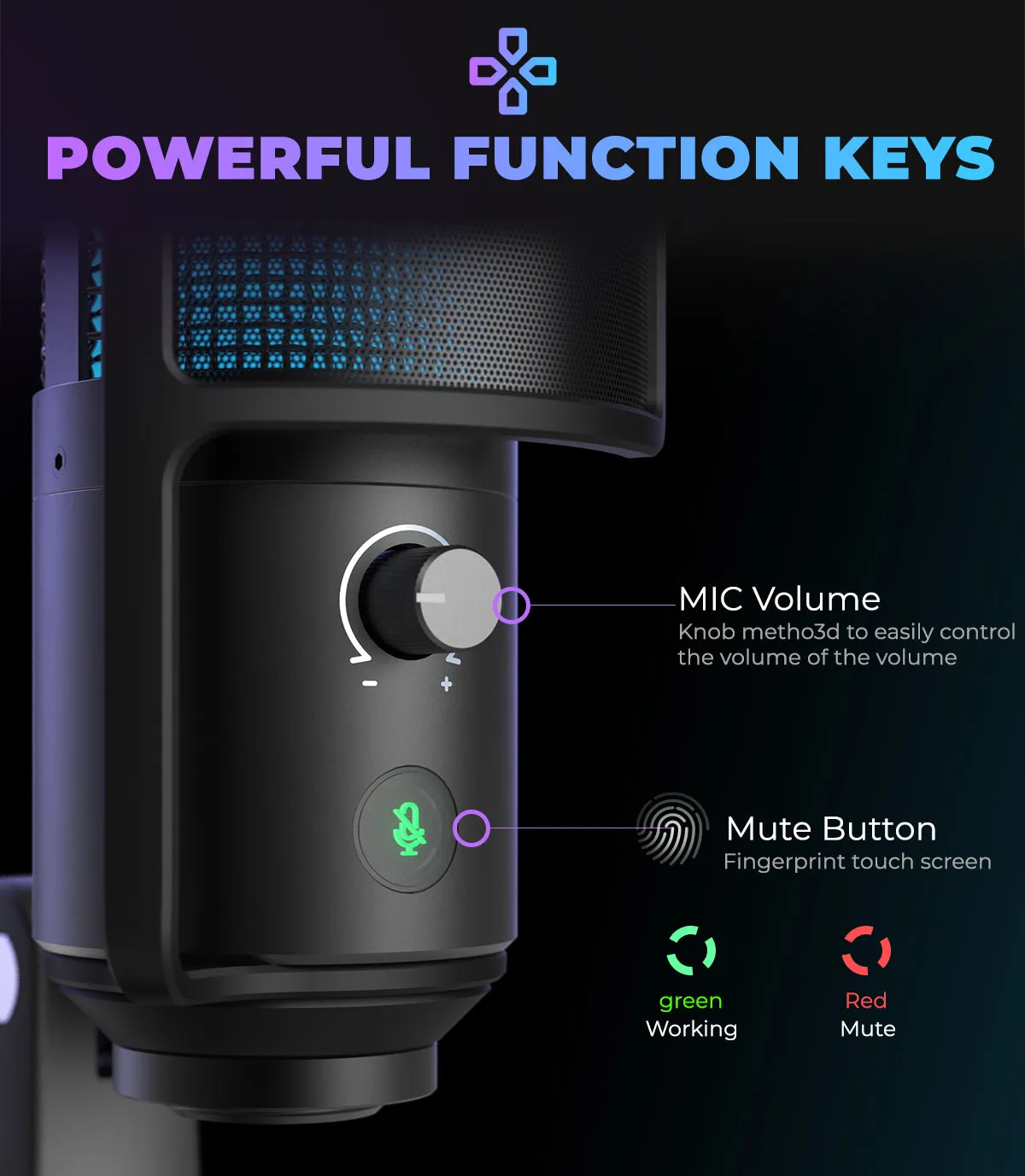 Fifine x DELE T669 PRO3 USB Microphone Bundle