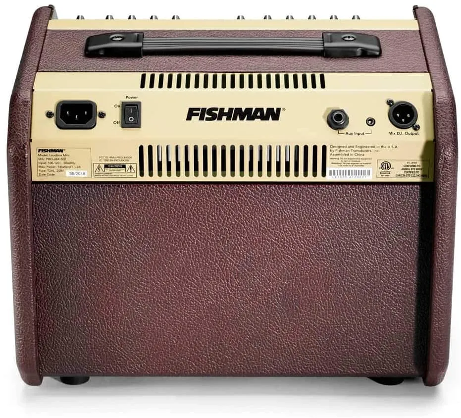Fishman PRO-LBT-500 Loudbox Mini Acoustic Ukulele Guitar Bluetooth Amplifier