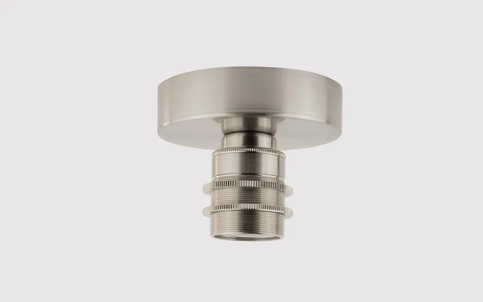 Flush Satin Nickel Kit E27