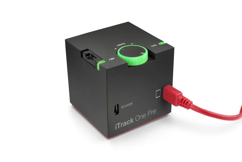 Focusrite Itrack One Microphone Preamp And Instrument Input For Iphone And Ipad