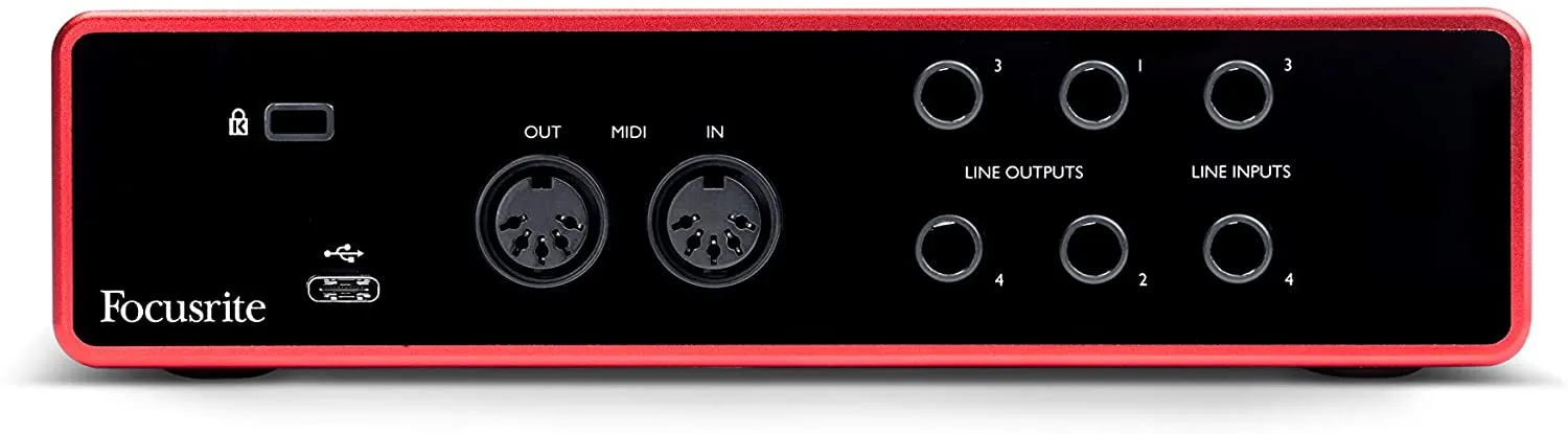 Focusrite Scarlett 4i4 (3rd Gen) USB Audio Interface