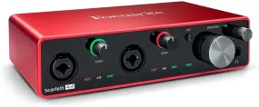 Focusrite Scarlett 4i4 (3rd Gen) USB Audio Interface