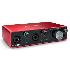 Focusrite Scarlett 4i4 Gen 3 4-in/4-out USB Audio Interface