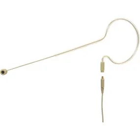 Galaxy Audio ESM8-UBG-4AT Beige Single Ear Uni-Directional Earset Microphone with 4 Cables for Audio-Technica