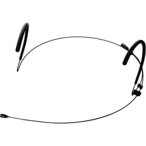 Galaxy Audio HSM8-OBK-4EV Black Dual Ear Omni-Directional Headset Microphone with 4 Cables for Electro-Voice