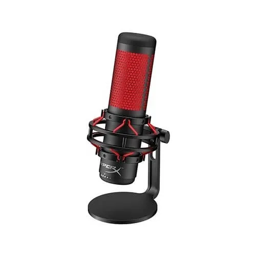 Gaming microphone (for streaming) HyperX QuadCast, black/red