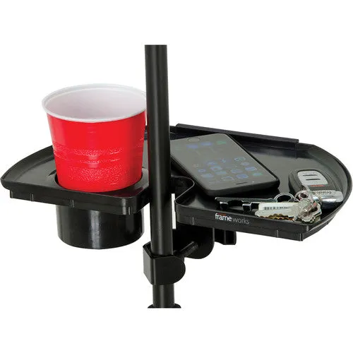 Gator Frameworks GFW-MIC-ACCTRAY Microphone Stand Accessory Tray
