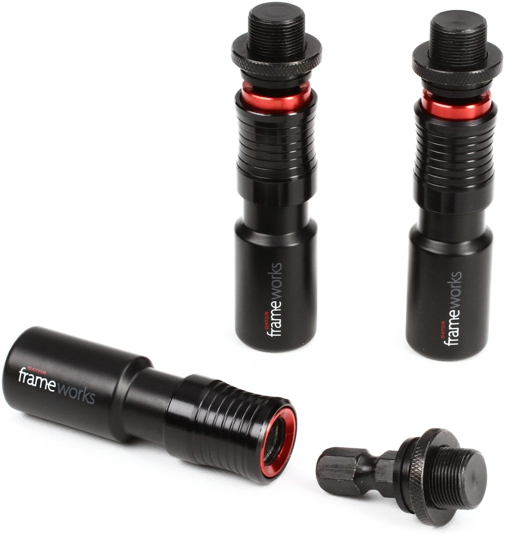 Gator Frameworks GFW-MIC-QRTOP-3PK Quick Release Microphone Adaptor (3-Pack)