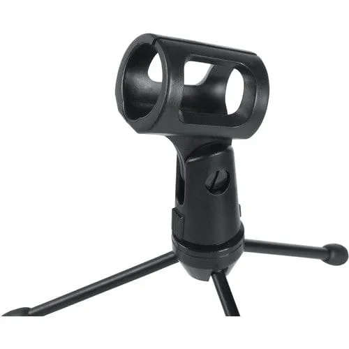 Gator Frameworks Mini Tripod Desktop Stand for Wireless Microphones The Frameworks Mini Tripod Desktop Stand for Wireless Microphones by Gator Cases is excellent for podcast interviews -GFW-MIC-0251