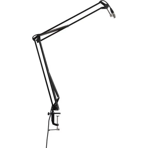 Gator GFWMICBCBM1000 Frameworks Desk-Mounted Broadcast/Podcast Boom Arm Mic Stand