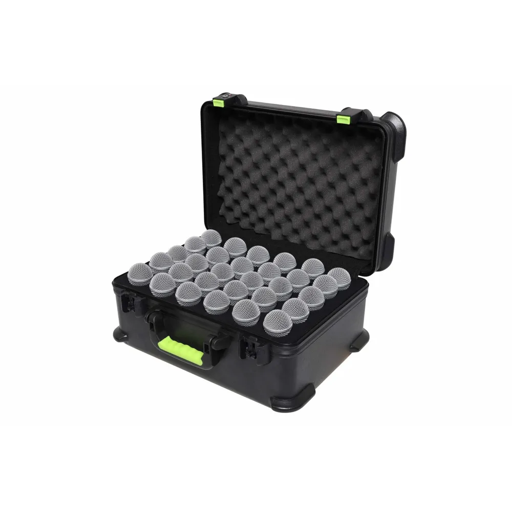 Gator SH-MICCASE30 Shure Case TSA for 30 Wired Microphones