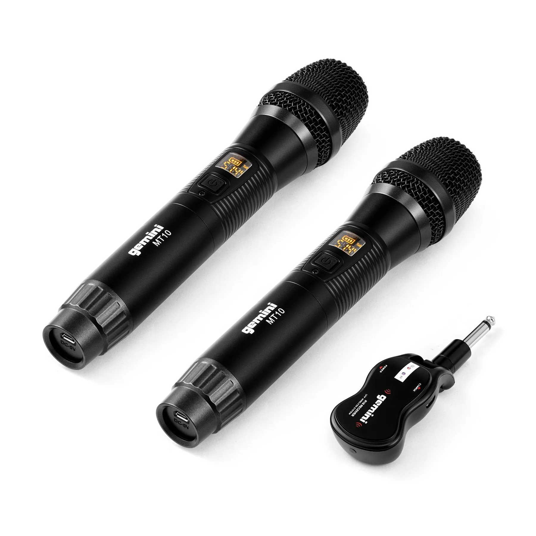 Gemini GMU-M200 Dual Wireless Handheld Microphone System