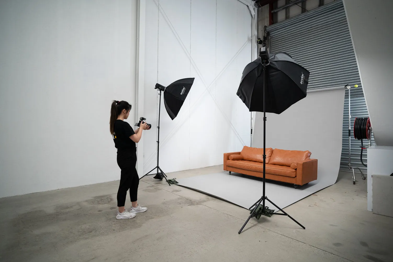 Godox 2x AD600Pro Professional 1200W Portable Studio Flash Lighting Kit - Bundle