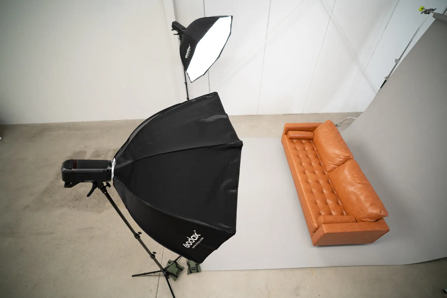 Godox 2x AD600Pro Professional 1200W Portable Studio Flash Lighting Kit - Bundle