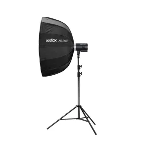Godox AD300Pro 300W Portable Flash Strobe Single Light Kit (Flash, Stand, Softbox and Trigger) - Bundle