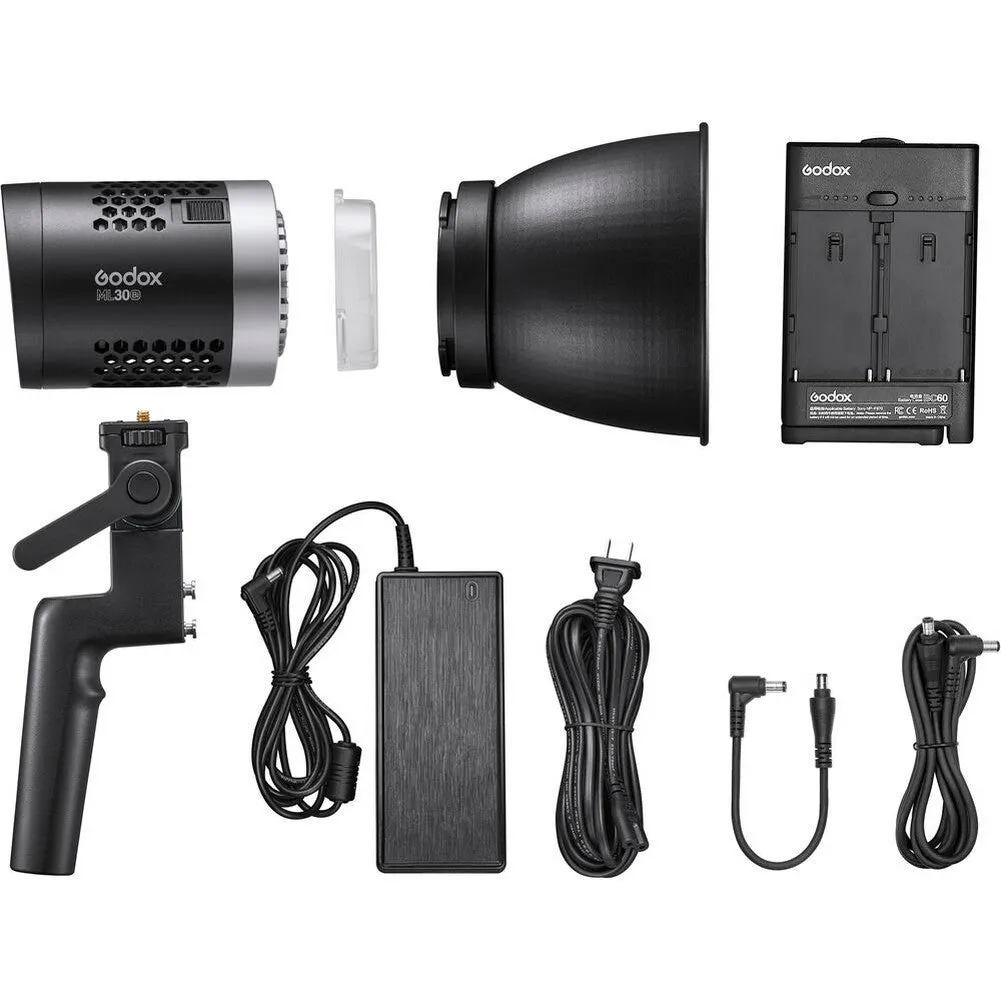 Godox ML30BI Bi-Colour Tabletop Product Photography Kit with Soft Tent and Stand - Bundle
