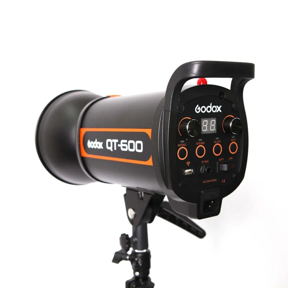 Godox QT-600 600W Professional Studio Flash Strobe Head with Stand