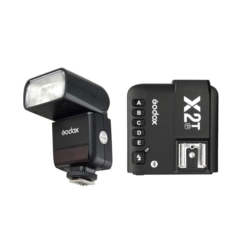 Godox TT350P 2.4G TTL HSS Speedlite Flash and X2T-P Trigger Kit for Pentax - Bundle