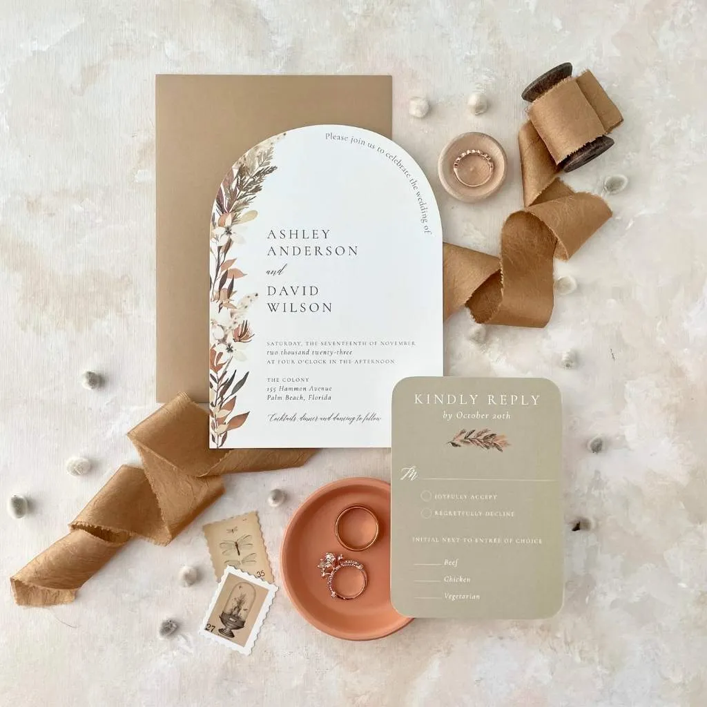 Gold Camel Raw Edge Ribbon