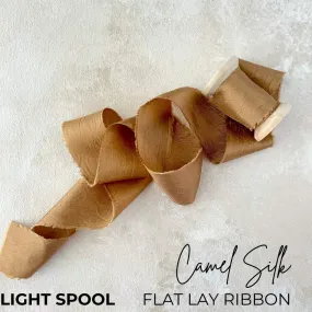 Gold Camel Raw Edge Ribbon