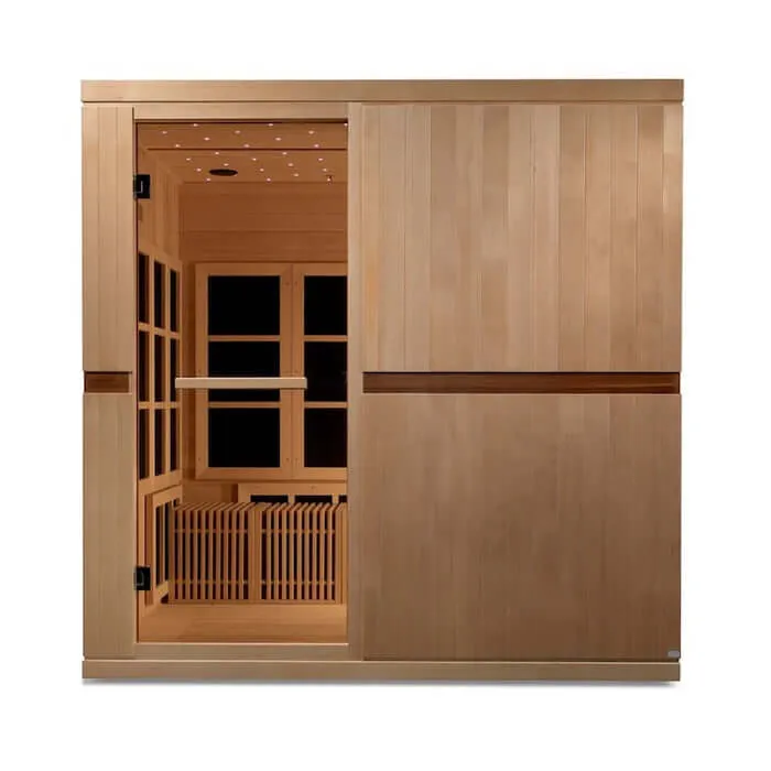 Golden Designs Catalonia 8-person Near Zero EMF FAR Infrared ADA Sauna | GDI-6880-02