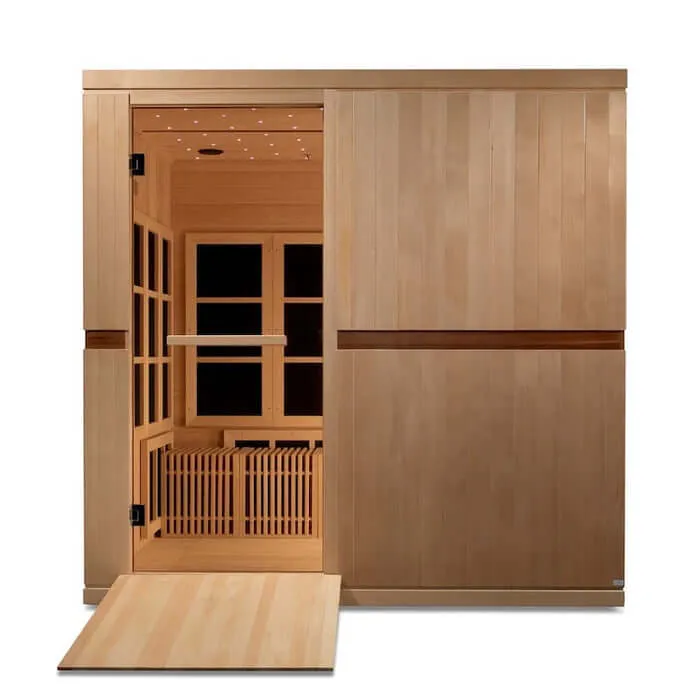 Golden Designs Catalonia 8-person Near Zero EMF FAR Infrared ADA Sauna | GDI-6880-02