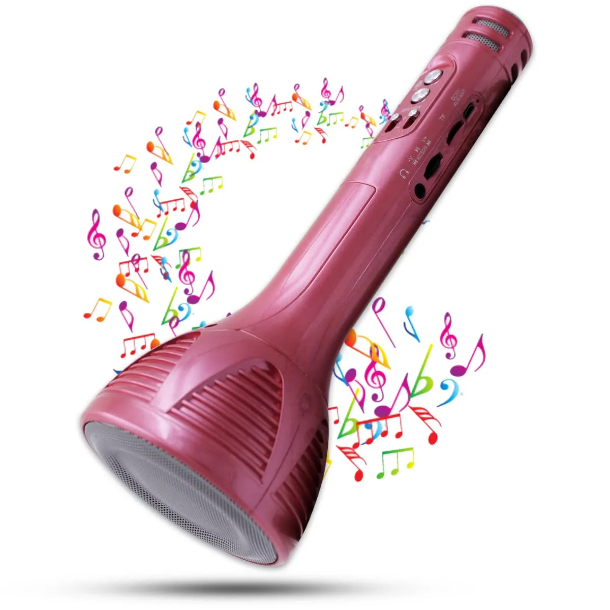 Handheld Wireless Microphone WS-1698 Karoke Mic With Audio Recording Bluetooth Speaker