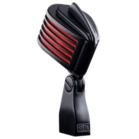 Heil Fin-B-B Black Mic With Red Led Mic