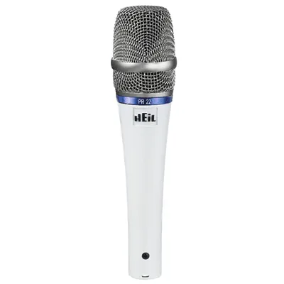Heil Pr-22 Dynamic Vocal Cardiod Mic White