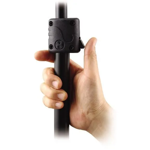 Hercules MS100B H-Base Microphone Stand With Ez Mic Clip