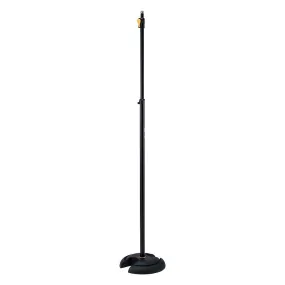Hercules MS201BPLUS EZ Grip H Base Microphone Stand & EZ Microphone Clip