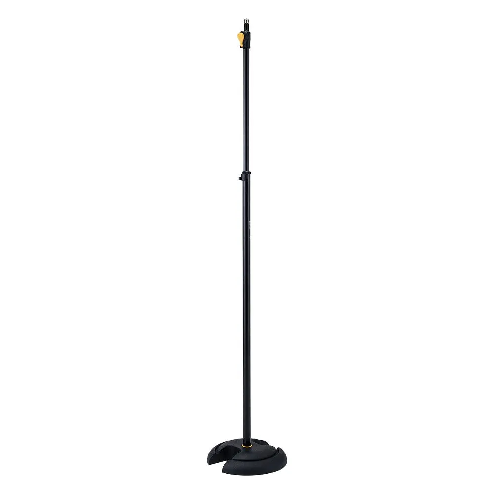Hercules MS201BPLUS EZ Grip H Base Microphone Stand & EZ Microphone Clip