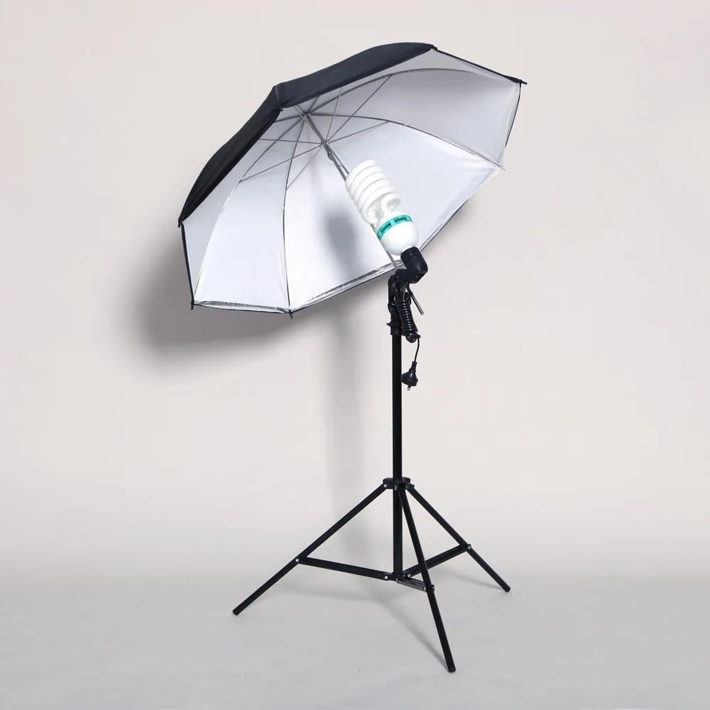 Hypop 250W Double Umbrella Continuous Lighting Kit