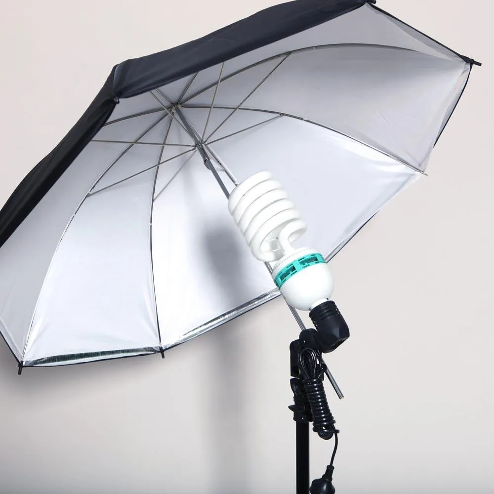 Hypop 250W Double Umbrella Continuous Lighting Kit