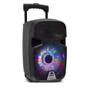 iDance Groove214N Portable Karaoke Speaker with 1 Wireless Microphone