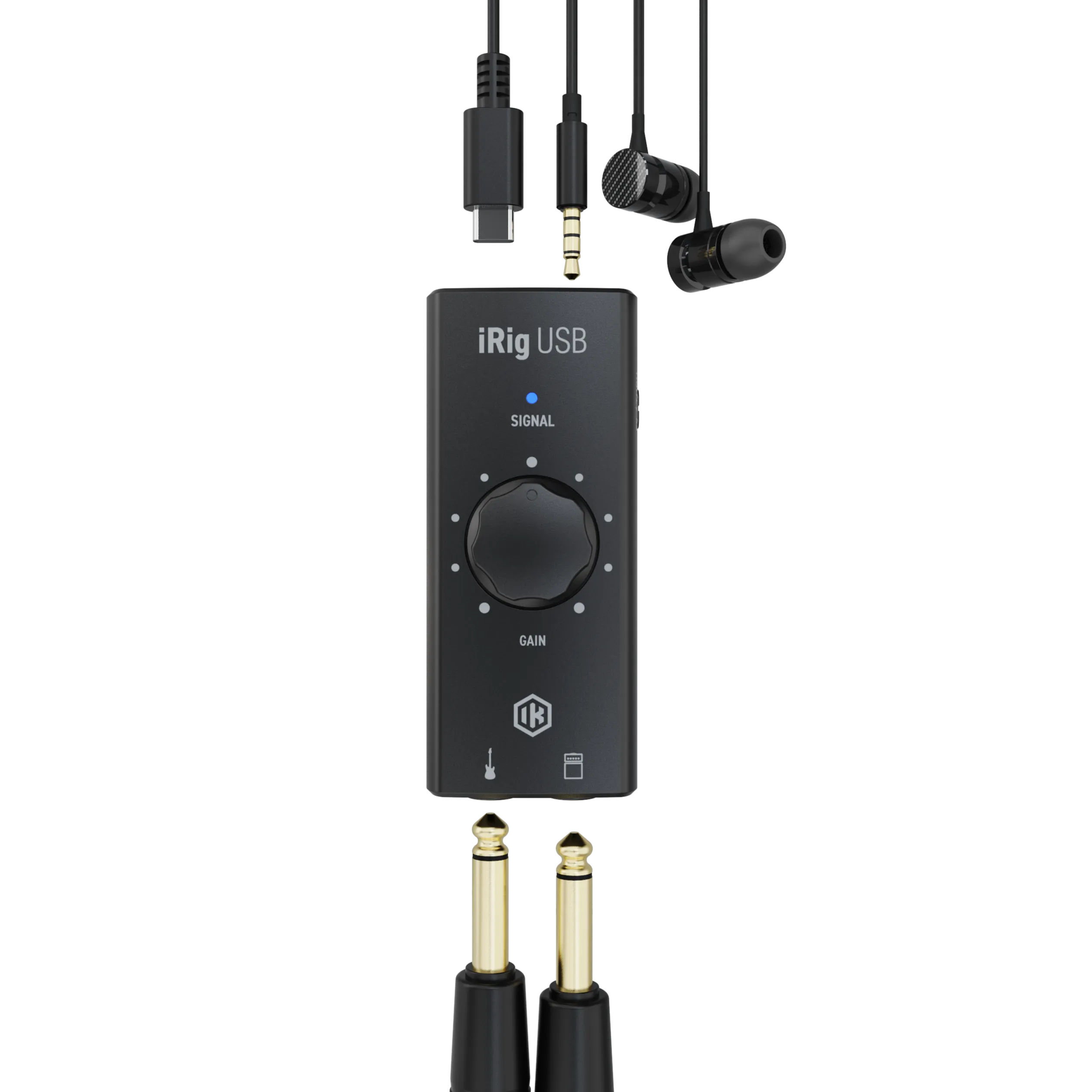 IK Multimedia IRIG USB Ultra Portable USB-C Guitar Recording Interface