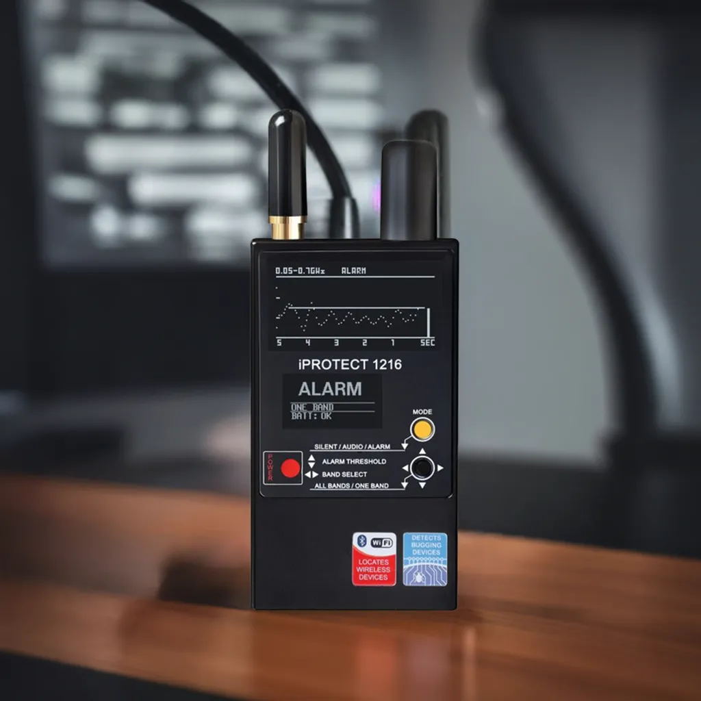 iProtect DD1216 - 3-Band RF Detector