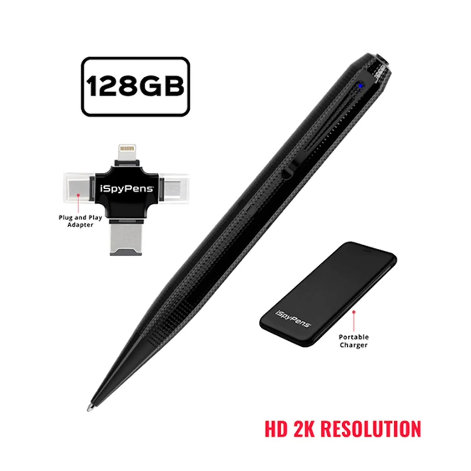 iSpyPen Pro X: State of the Art High Definition Video Recorder-Bundle