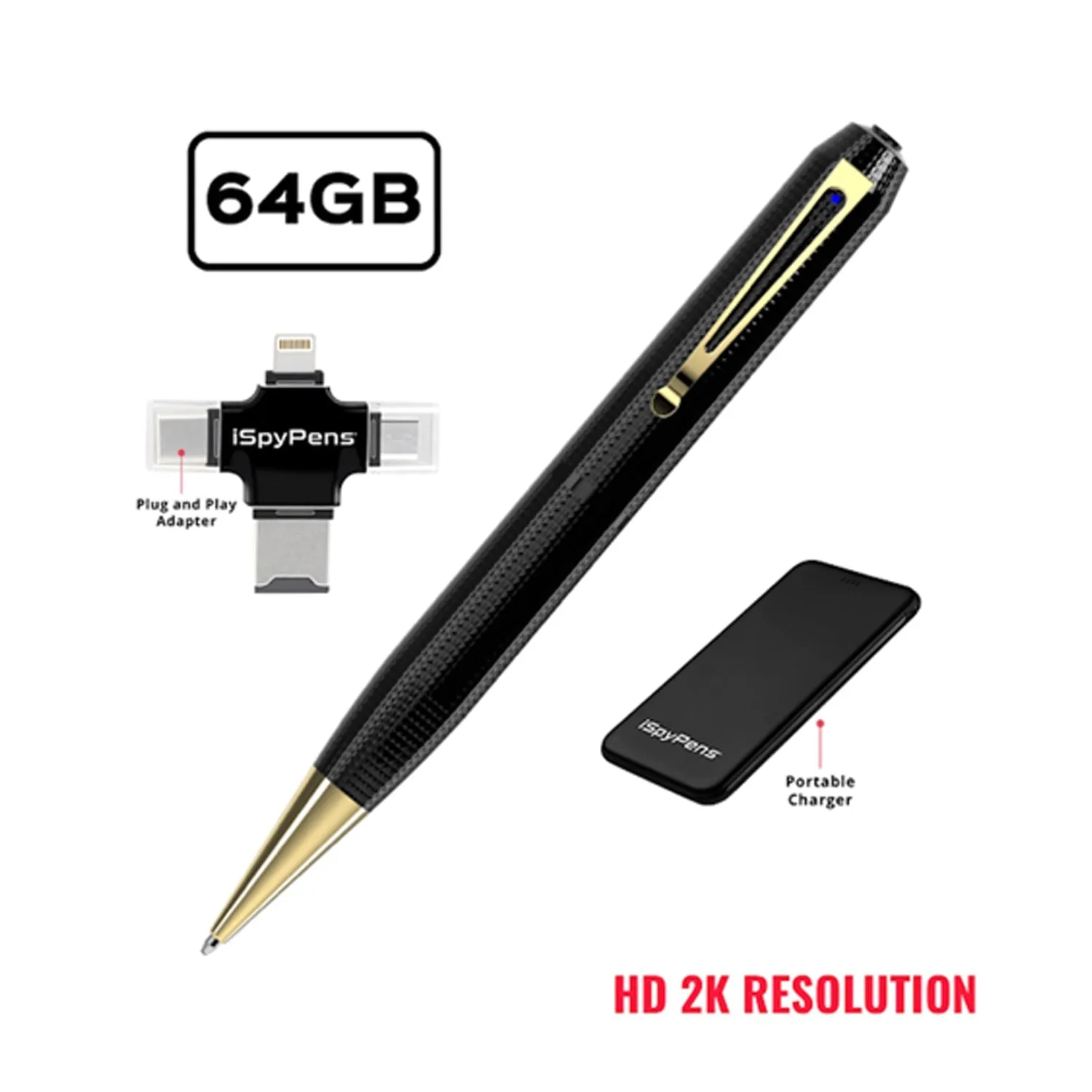 iSpyPen Pro X: State of the Art High Definition Video Recorder-Bundle