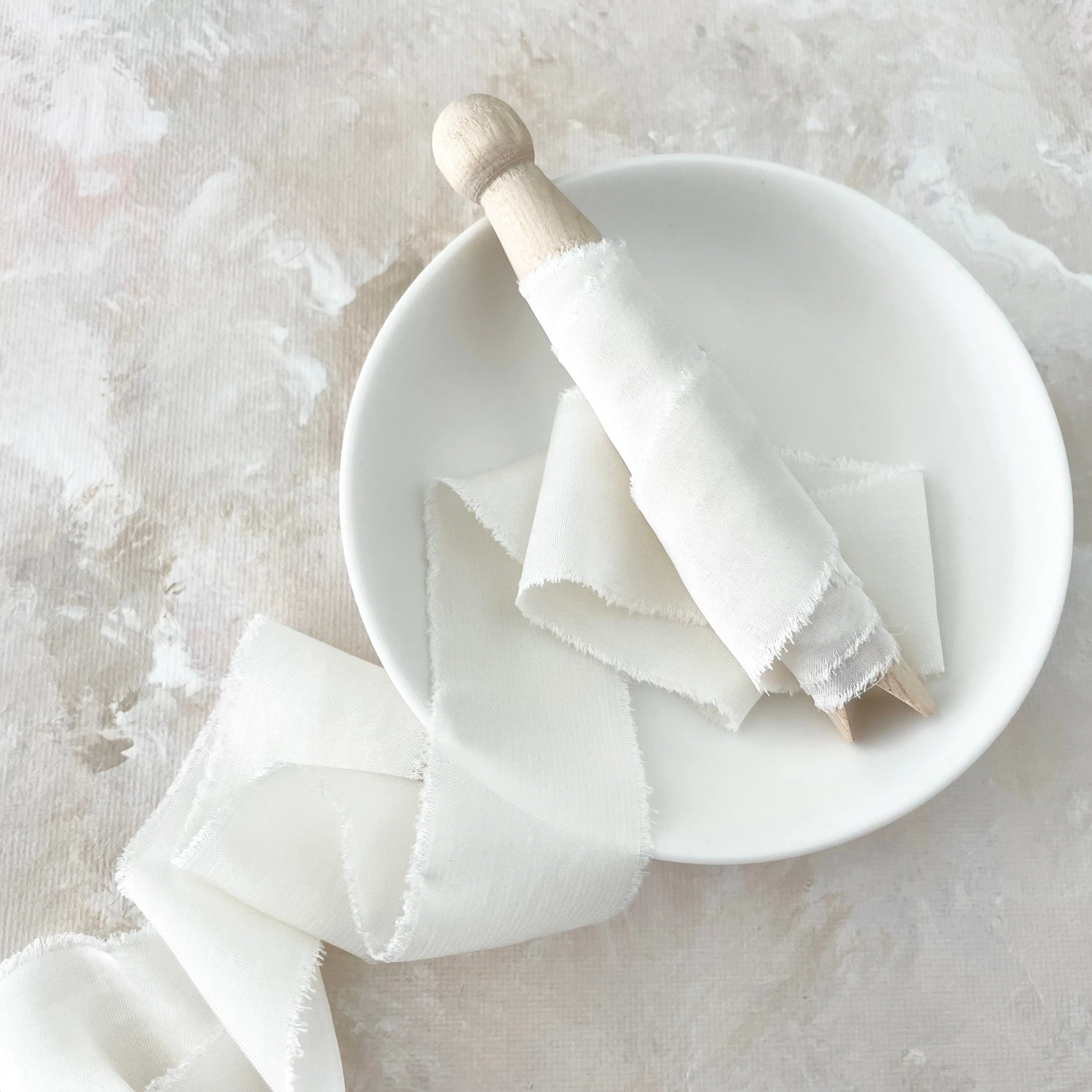 Ivory Styling Ribbon