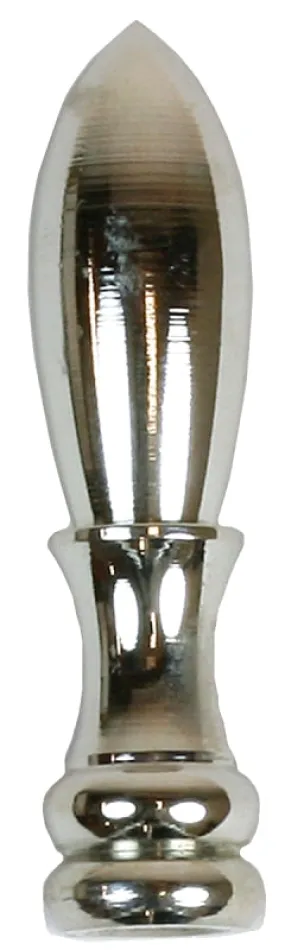 Jandorf 60107 Bullet Finial, Nickel :CD: QUANTITY: 1