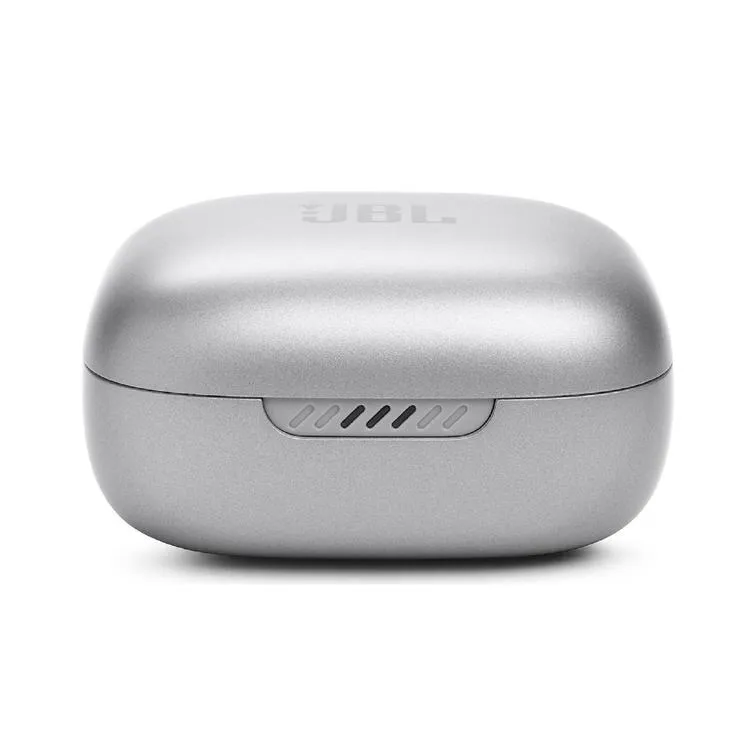 JBL Live Free 2 | Écouteurs intra-auriculaires - 100% Sans fil - Bluetooth - Smart Ambient - Microphones - Argent