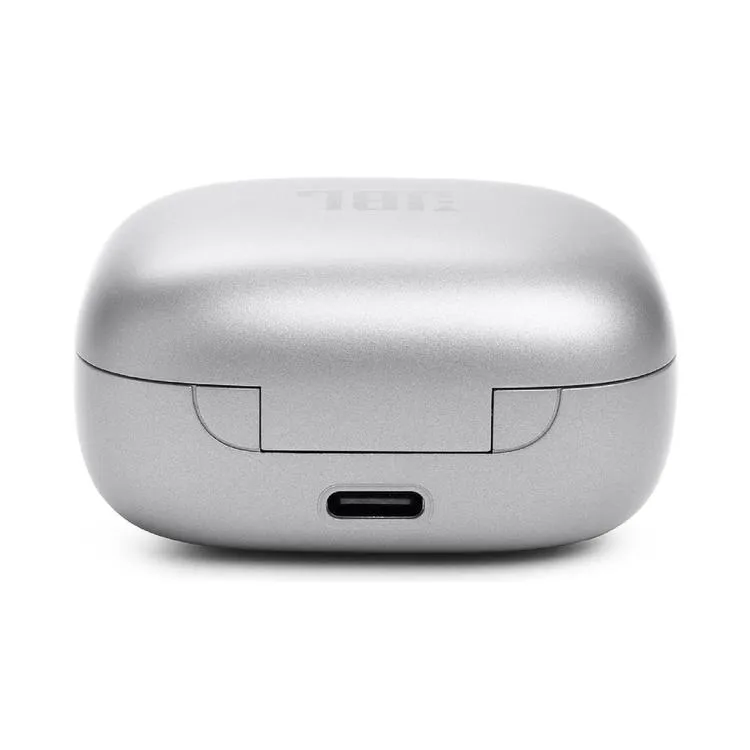 JBL Live Free 2 | Écouteurs intra-auriculaires - 100% Sans fil - Bluetooth - Smart Ambient - Microphones - Argent
