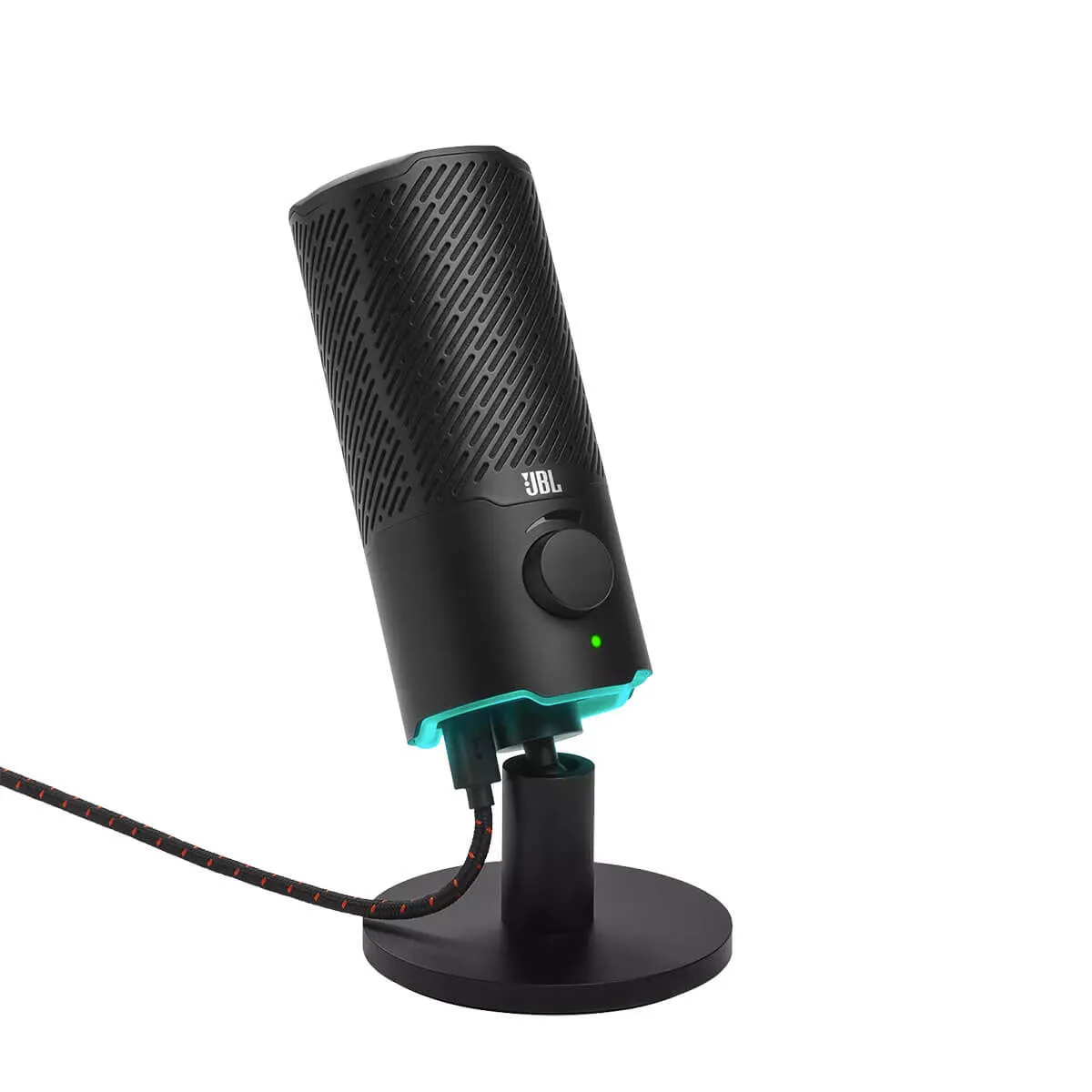 JBL Quantum Stream Dual Pattern Premium Usb Microphone, Black