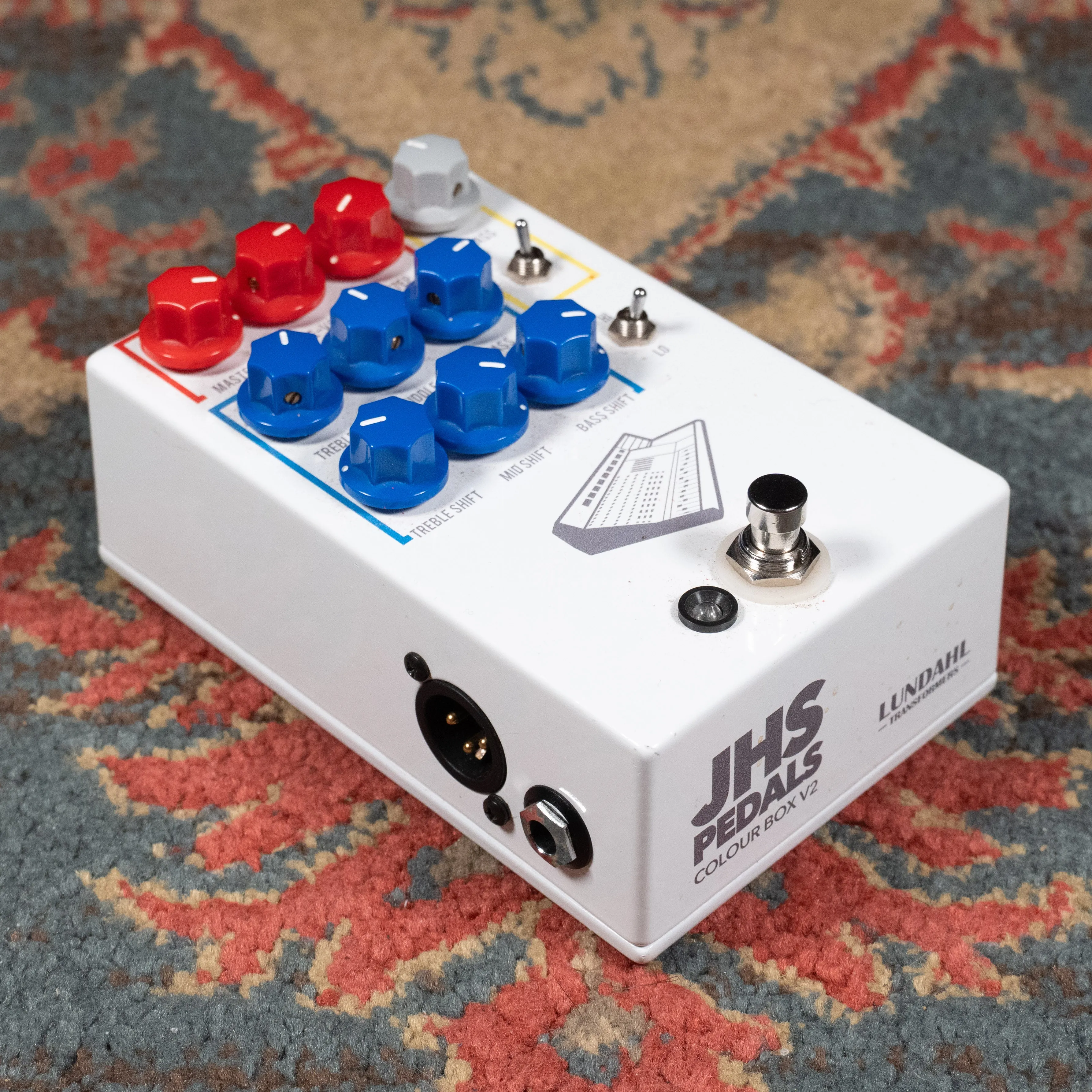 JHS Colour Box V2 Preamp/Overdrive Effect Pedal w/ Box - Used