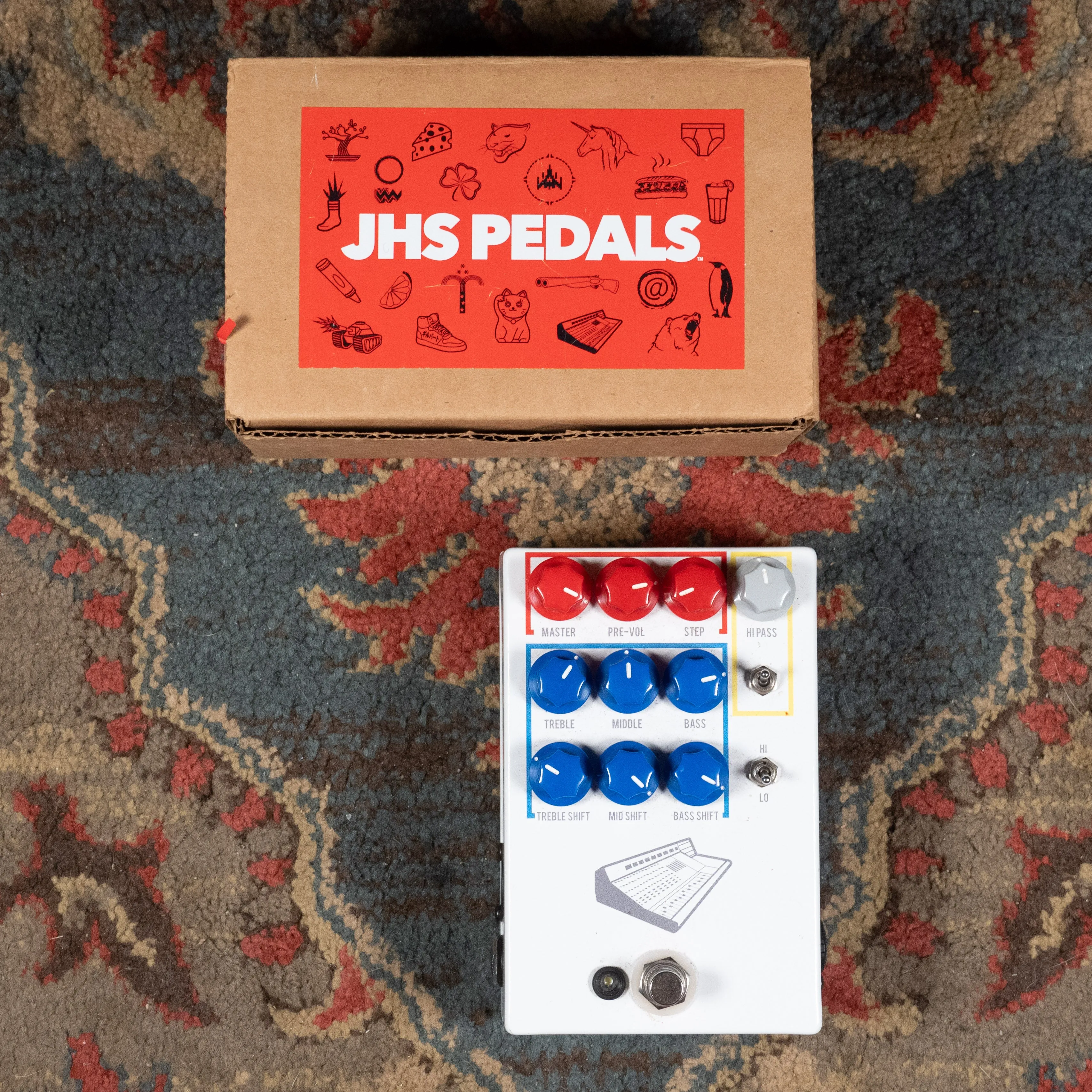 JHS Colour Box V2 Preamp/Overdrive Effect Pedal w/ Box - Used
