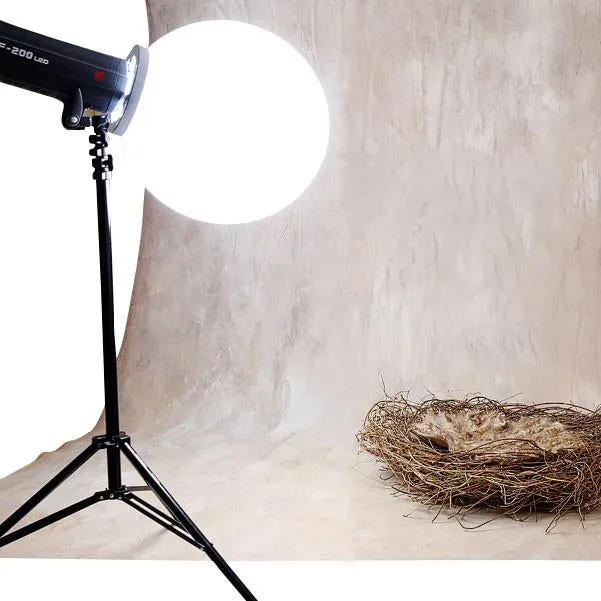 Jinbei 3x EF200 V (600W) Continuous LED Photo & Video Lighting Kit