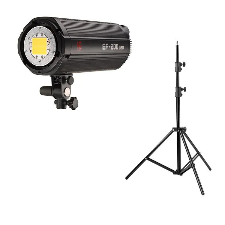 Jinbei 3x EF200 V (600W) Continuous LED Photo & Video Lighting Kit