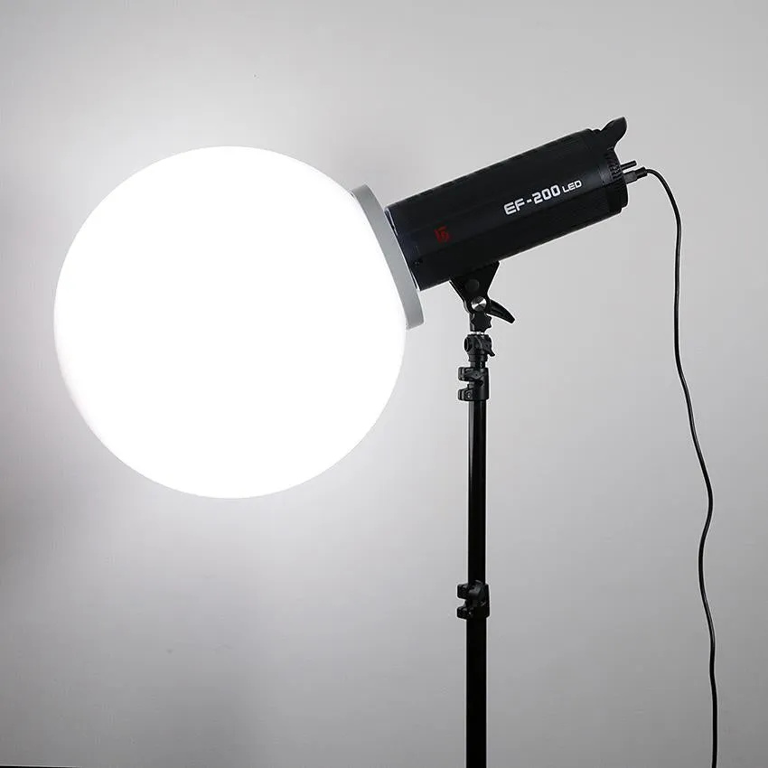 Jinbei EF200 V 200W Continuous LED 30cm Softball Portrait Flash Lighting Kit