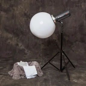 Jinbei EF200 V 200W Continuous LED 30cm Softball Portrait Flash Lighting Kit